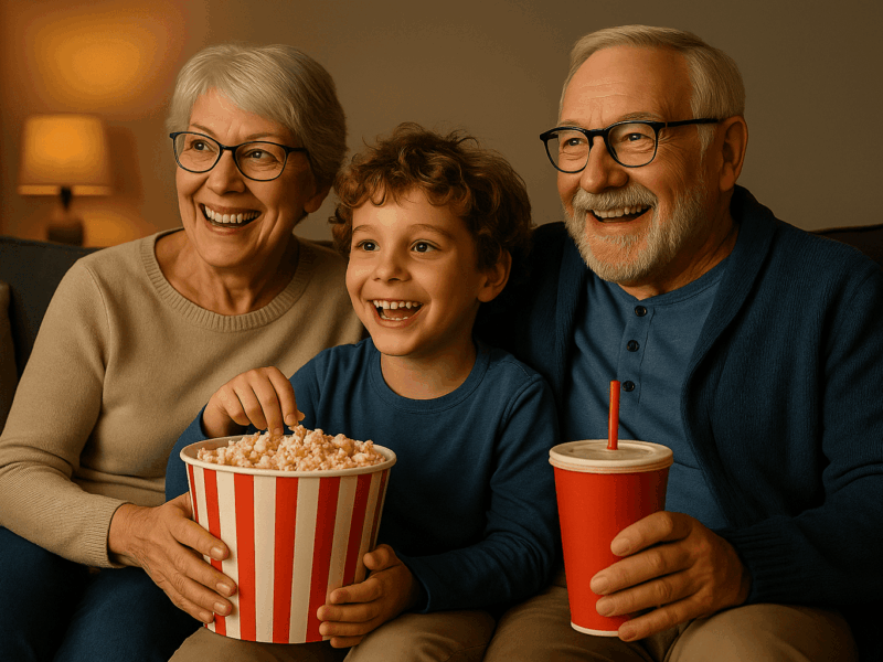 Lights, Snacks, Action! Host a Movie Night