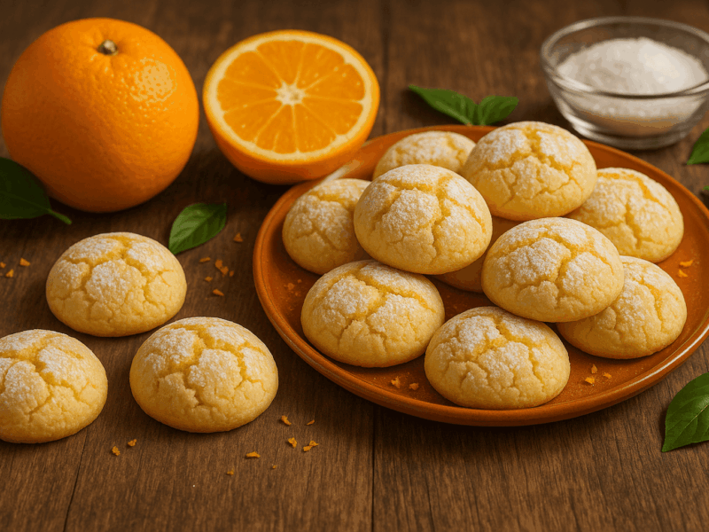 Grandma’s Turkish Citrus Cookies