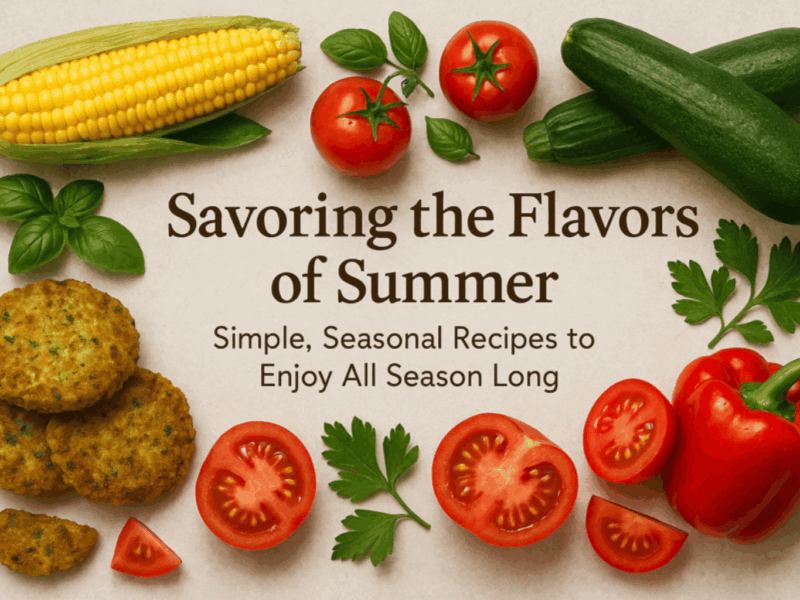 Savor Summer With These Fresh, Flavorful Recipes