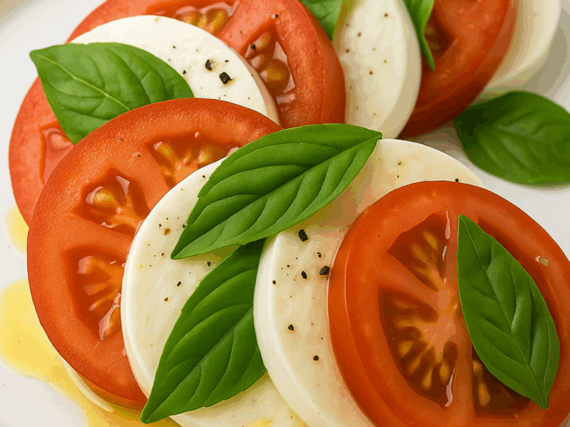 Layered Caprese Salad