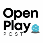 open play post logo for pickleball