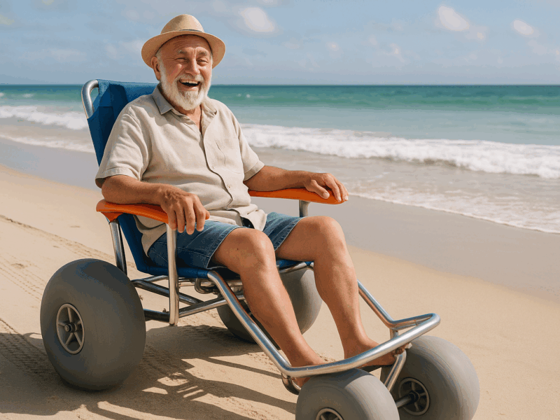 New Trend Alert: Beach Wheelchairs