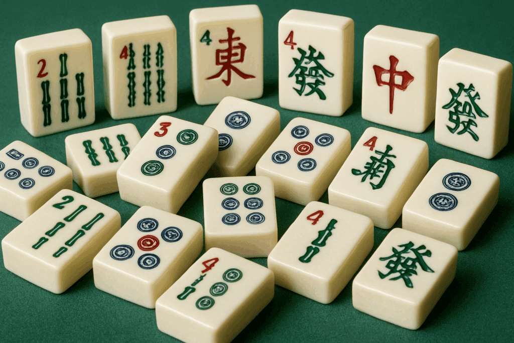 Mahjong tiles