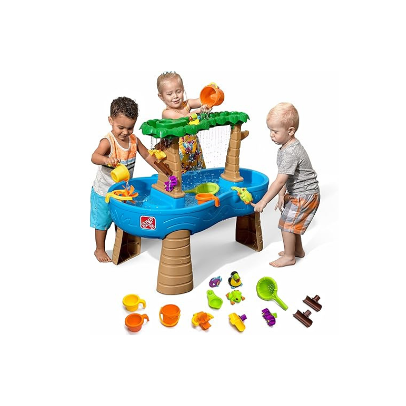 Tropical rainforest water table