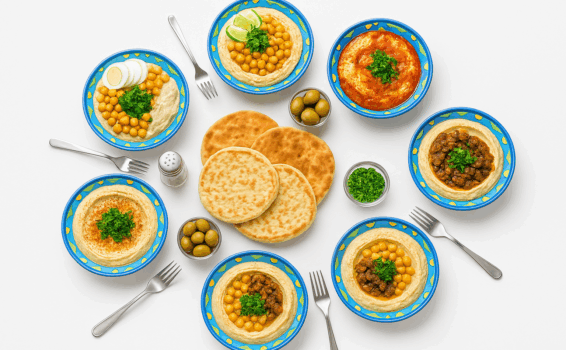 Hummus collection Banner