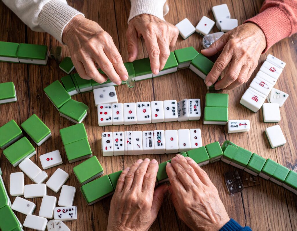 mahjong group hangs