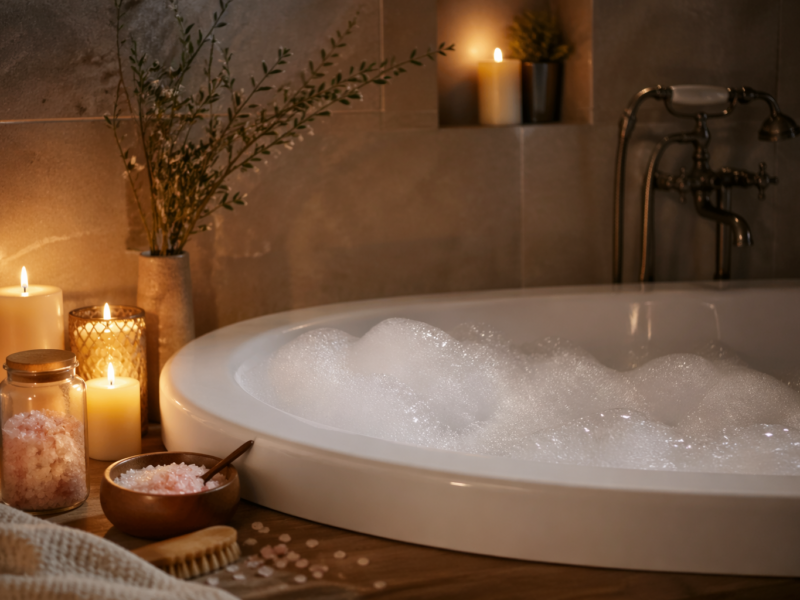 Turn Your Tub Into A Five Star Spa Retreat