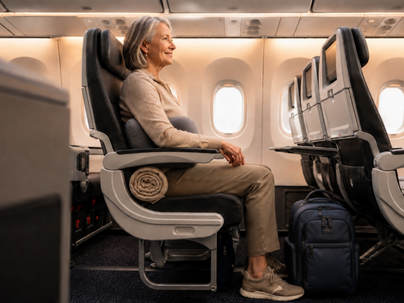 How to Fly Comfortably With Arthritis, Back Pain, or Limited Mobility