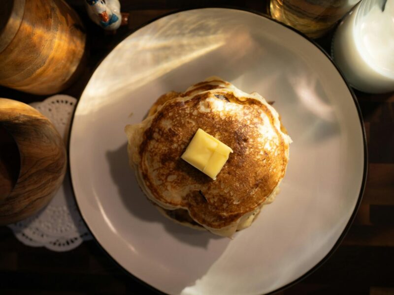Fluffy Buttermilk Pancakes from Scratch