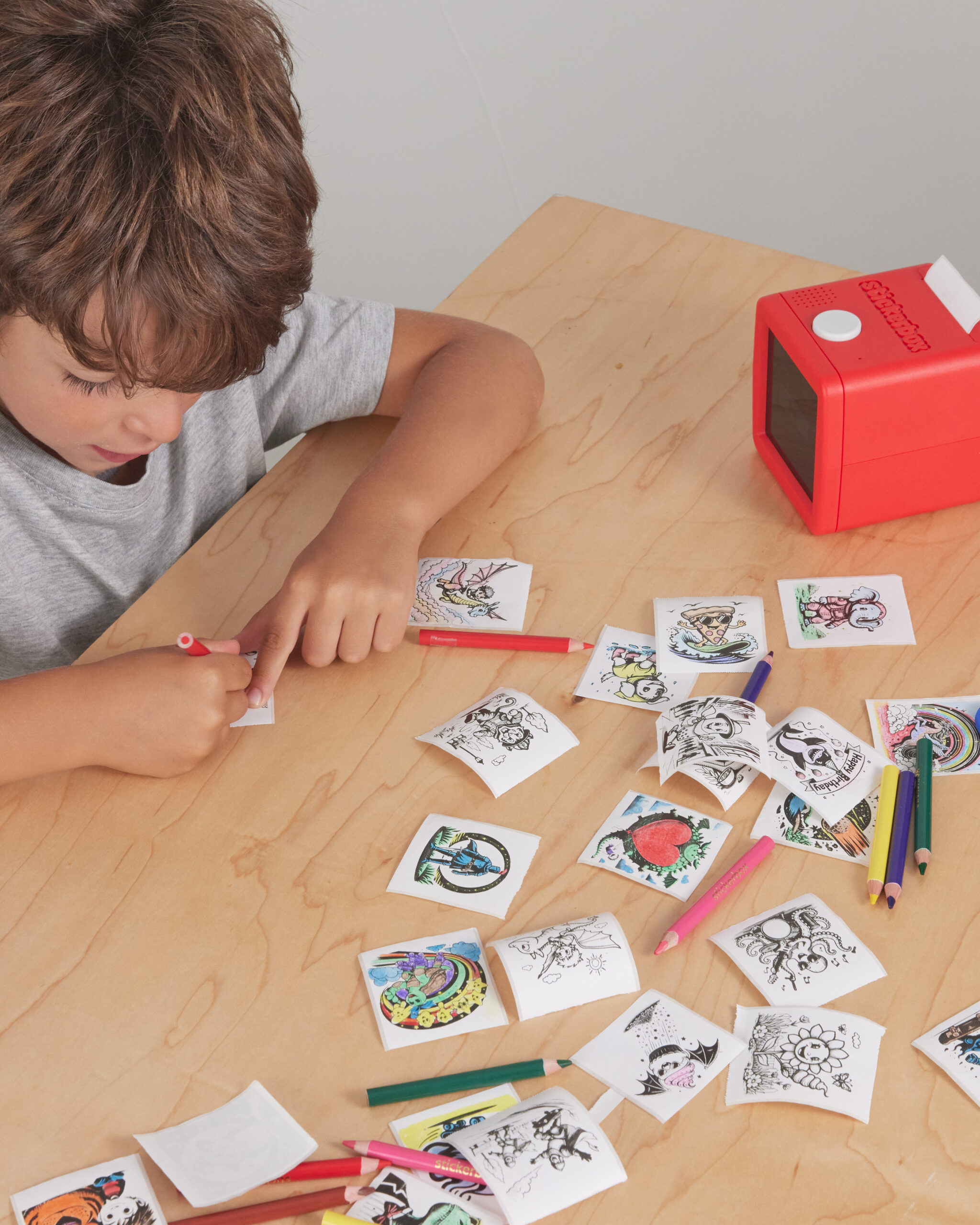 Child using award-winning product