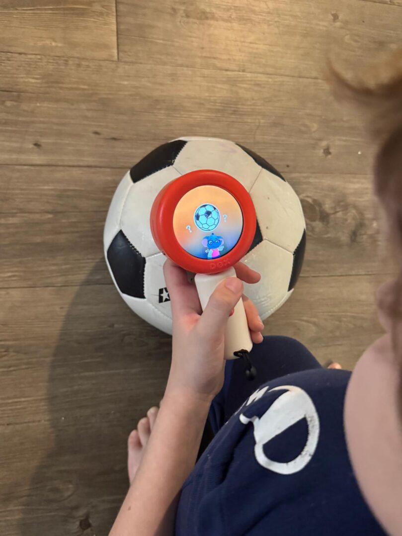 The Dex Language Discovery Camera used during hands-on learning