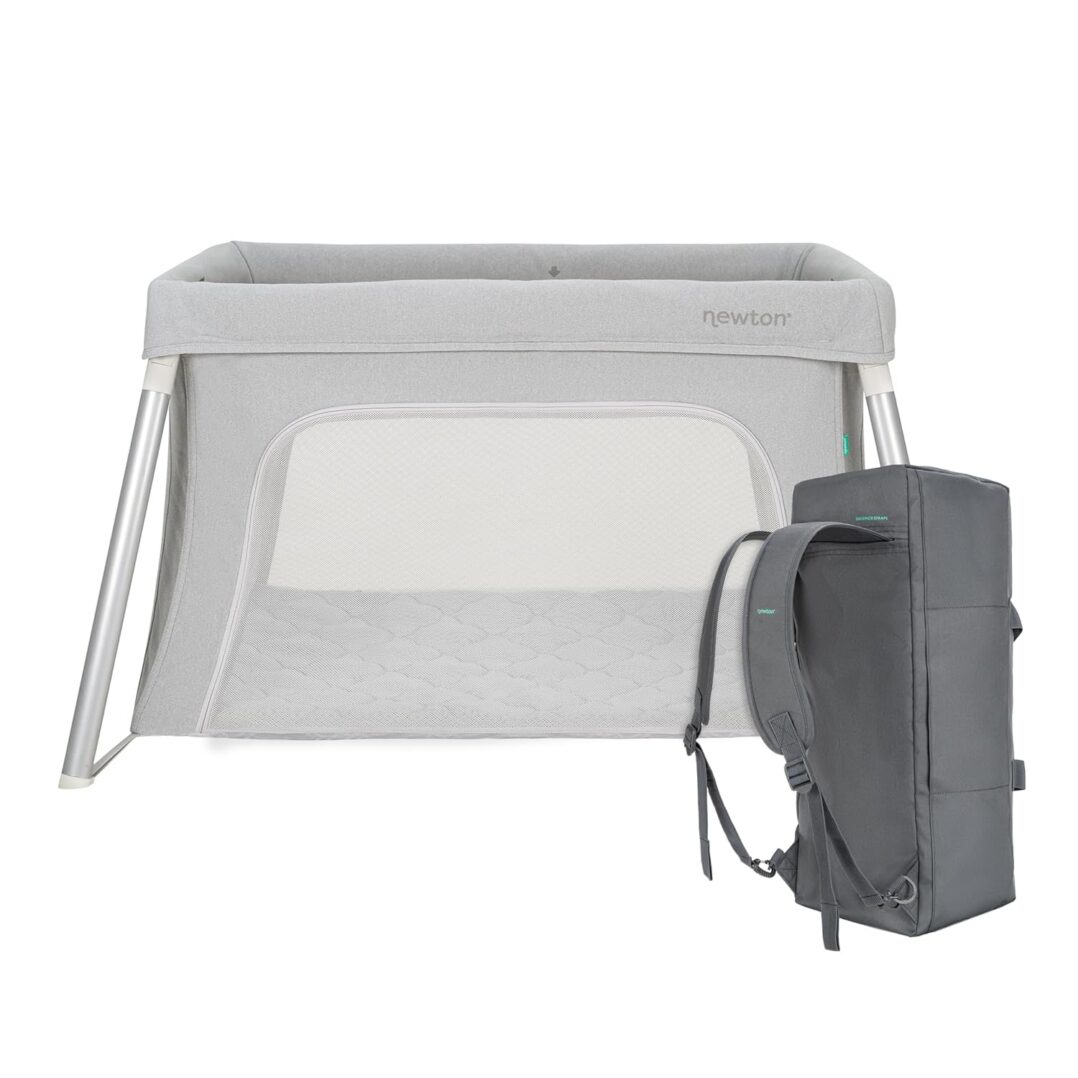 Newton Compact Travel Crib and Playard in a home setting
