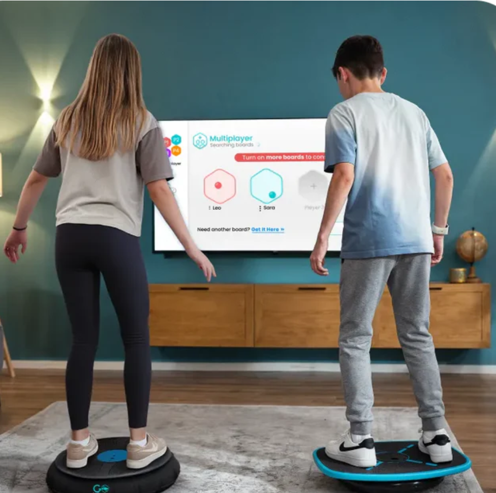 GoBalance Play balance platform and game screen