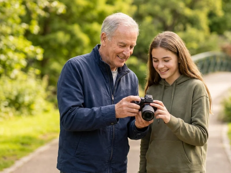 The Fun Way to Get Your Grandchild Into Photography