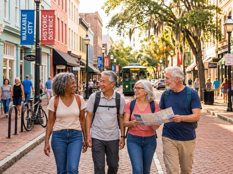 America’s Best Walkable Cities for an Easy Weekend Away